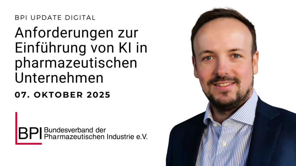 Anforderungen zur Einführung von KI in pharmazeutischen Unternehmen
