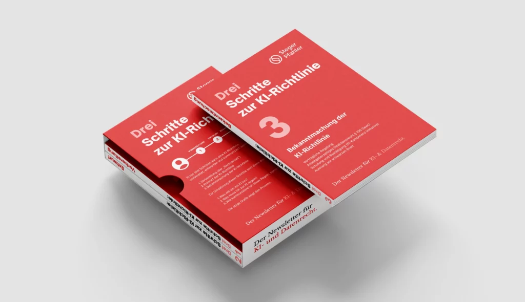 Drei Schritte zur KI-Richtlinie